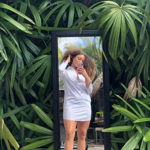 Michael Kors White T-Shirt Dress